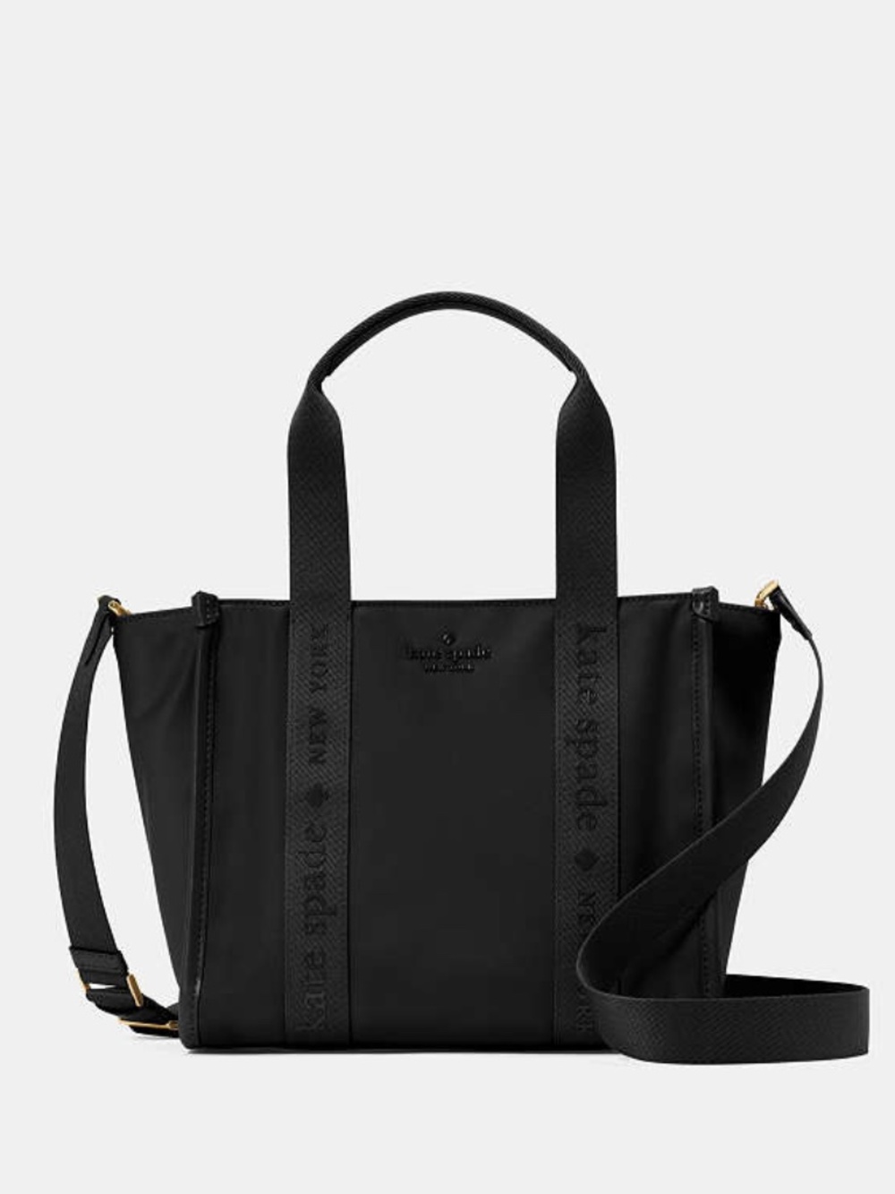 Kate Spade Kip Canvas Small Tote Crossbody Bag